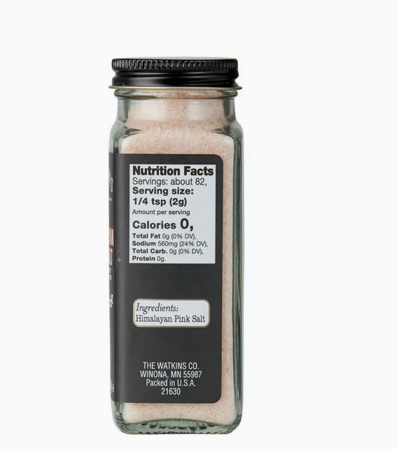 Fine Himalayan Pink Salt, 5.7 oz