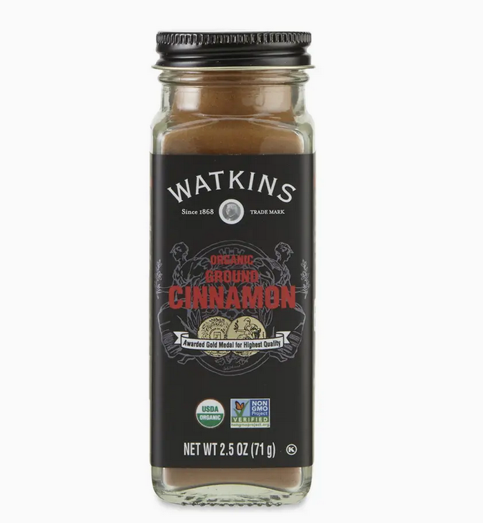 Organic Ground Cinnamon, 2.5 oz