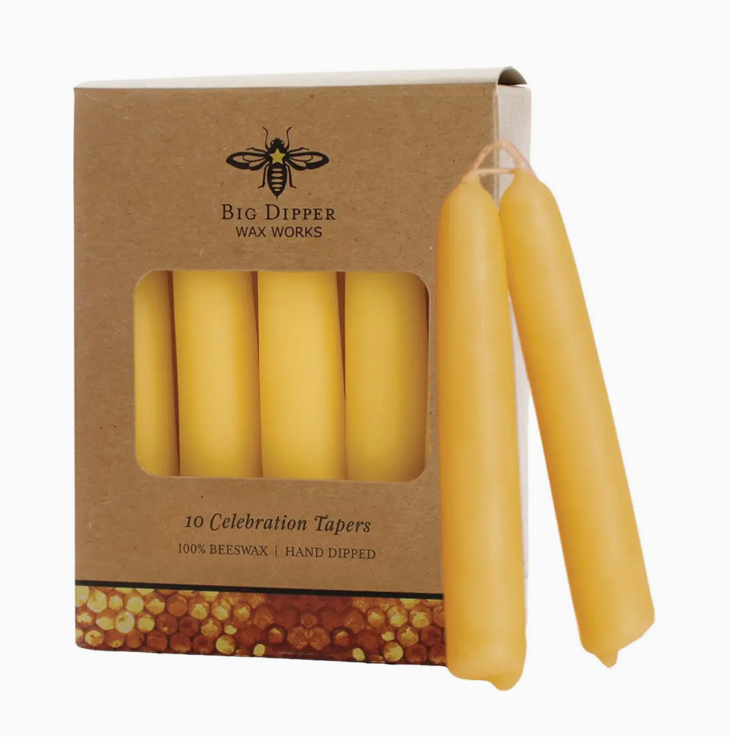Beeswax Celebration Tapers