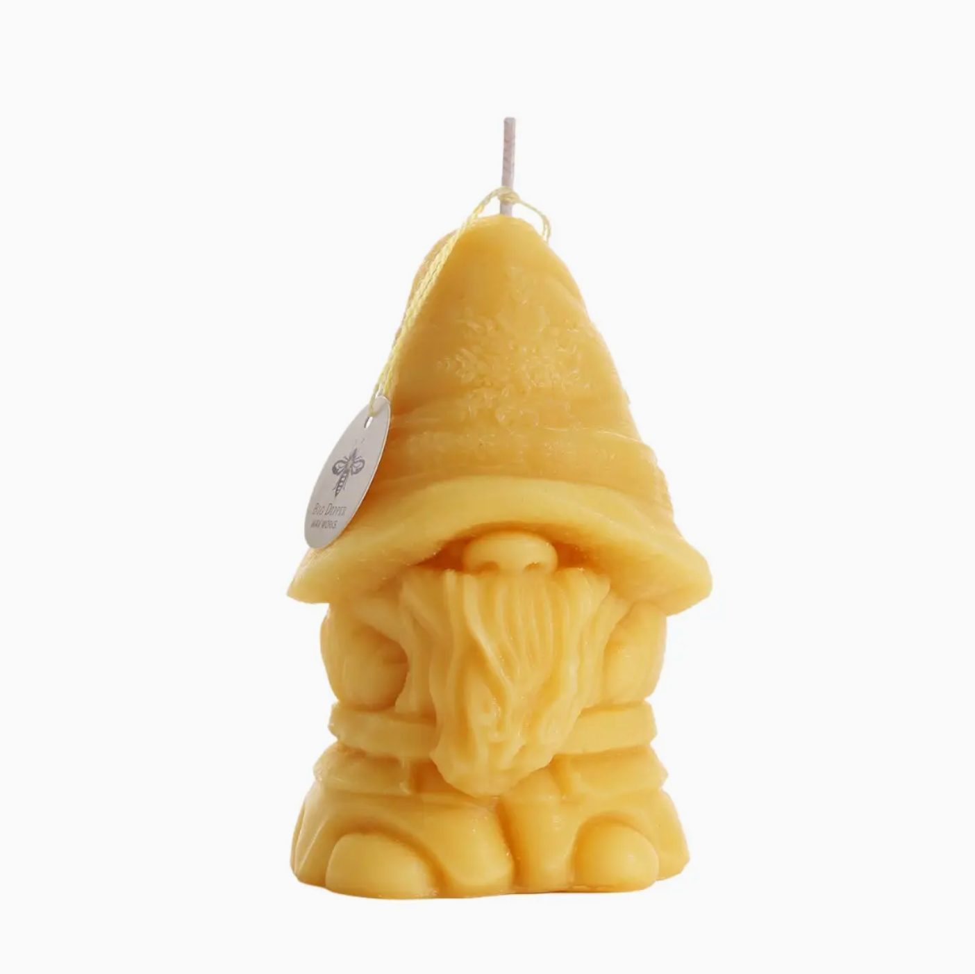 Big Dipper Wax Works - Beeswax Large Holiday Gnome Candle