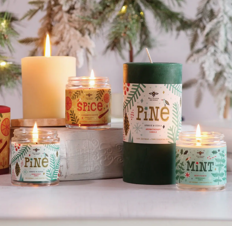 Big Dipper Wax Works - Holiday Apothecary Glasses