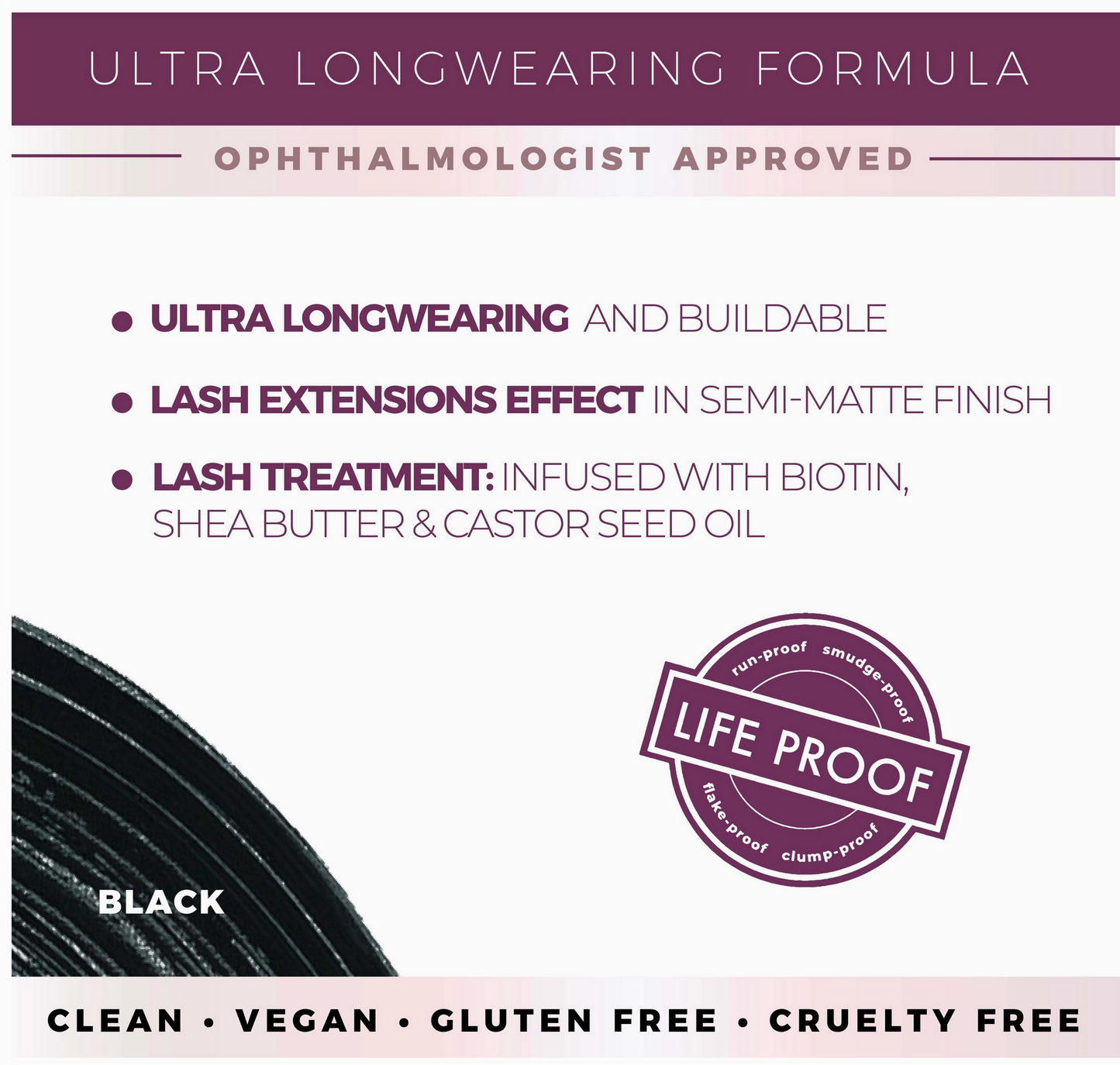 Máscara de pestañas Blinc Lash Extension Tubing™
