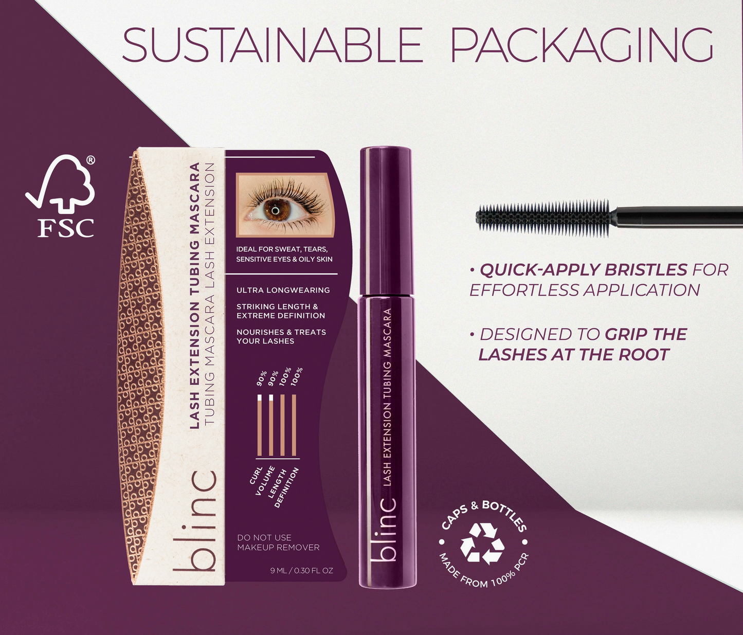 Máscara de pestañas Blinc Lash Extension Tubing™