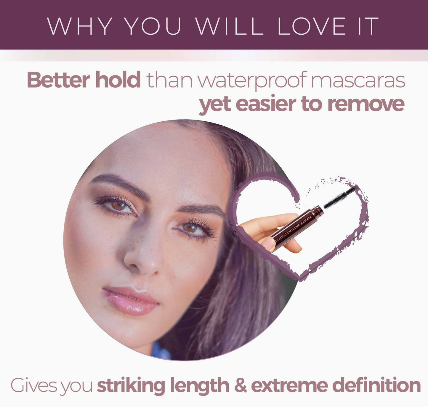 Máscara de pestañas Blinc Lash Extension Tubing™