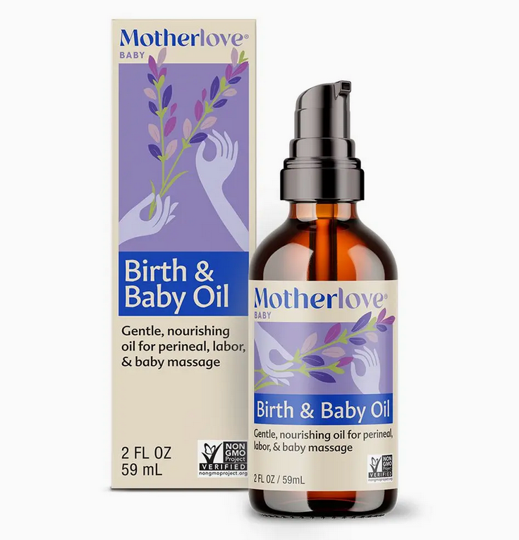 Aceite para el nacimiento y el bebé, 2 oz