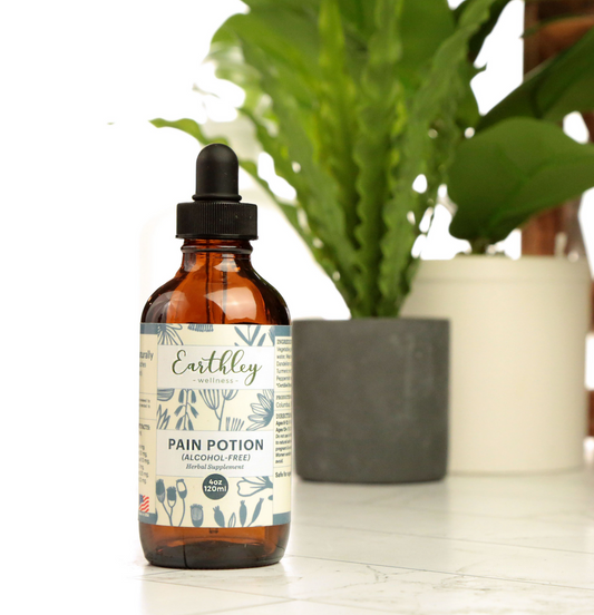 Poción analgésica para dolores y molestias generales, 2 oz (sin alcohol)