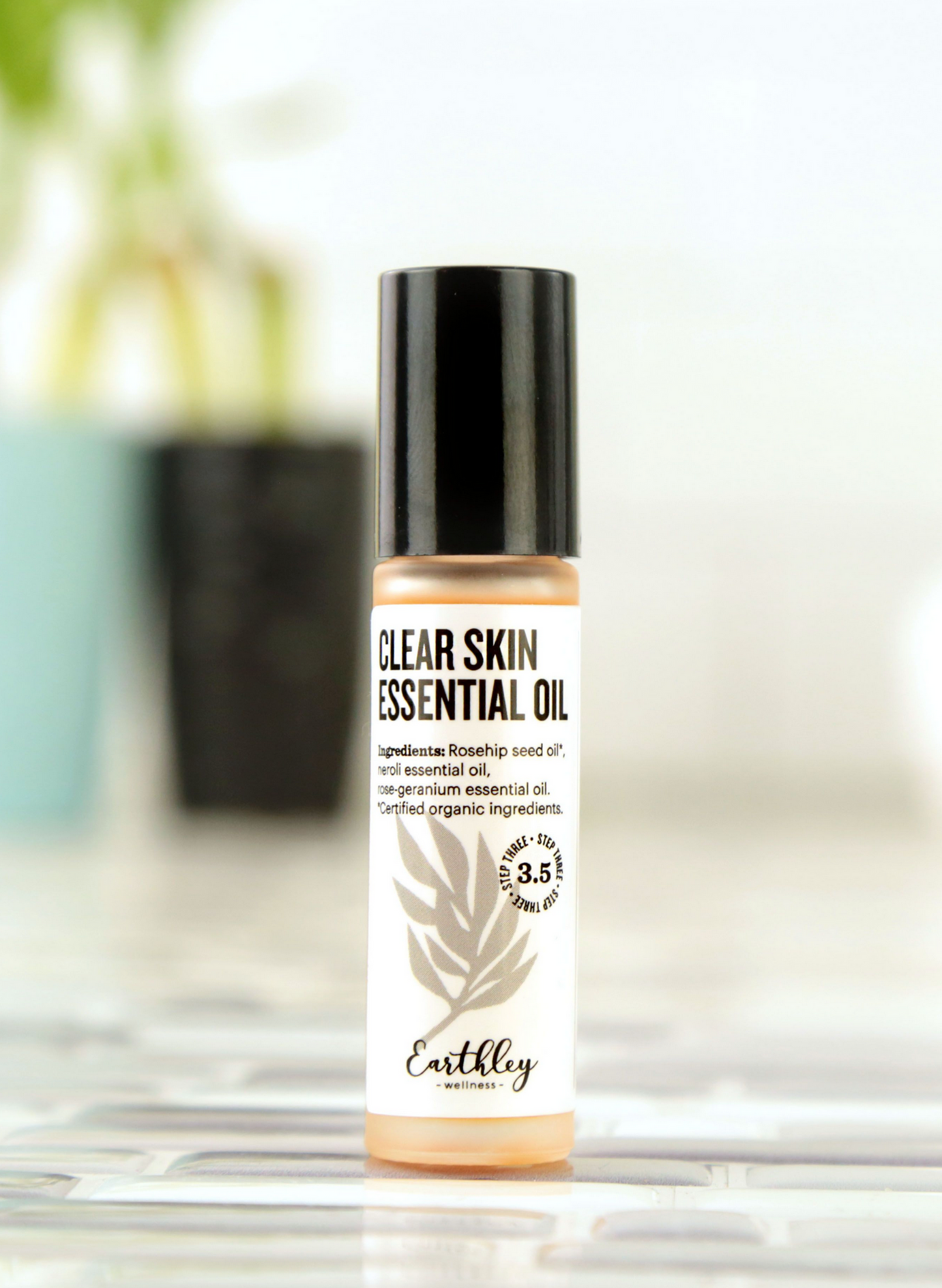 Clear Skin Essential Oil Roller For Breakouts and Redness