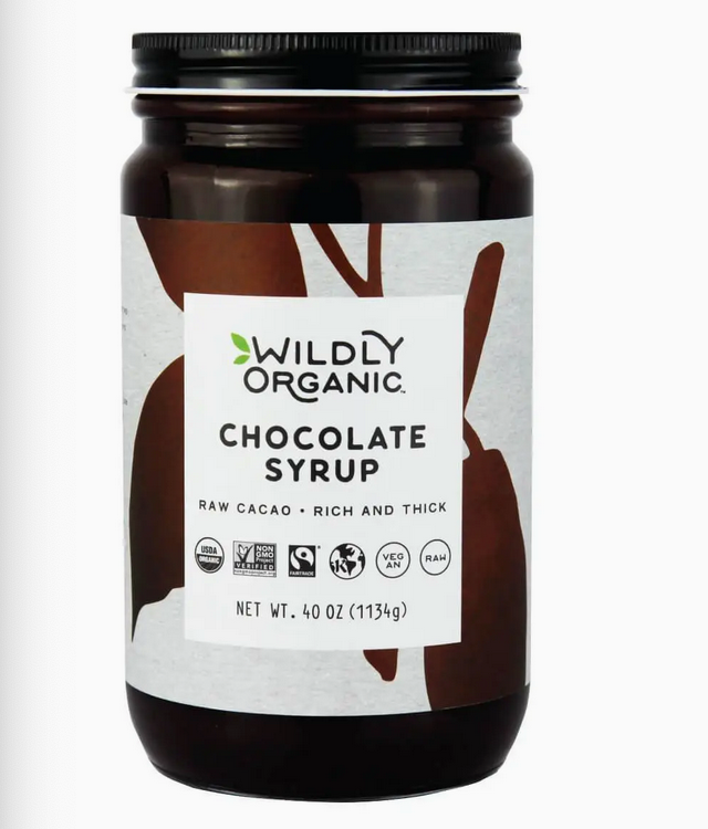 Jarabe de chocolate orgánico de 2 ingredientes