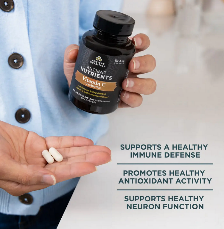Vitamin C + Probiotic – Capsules - 60CT