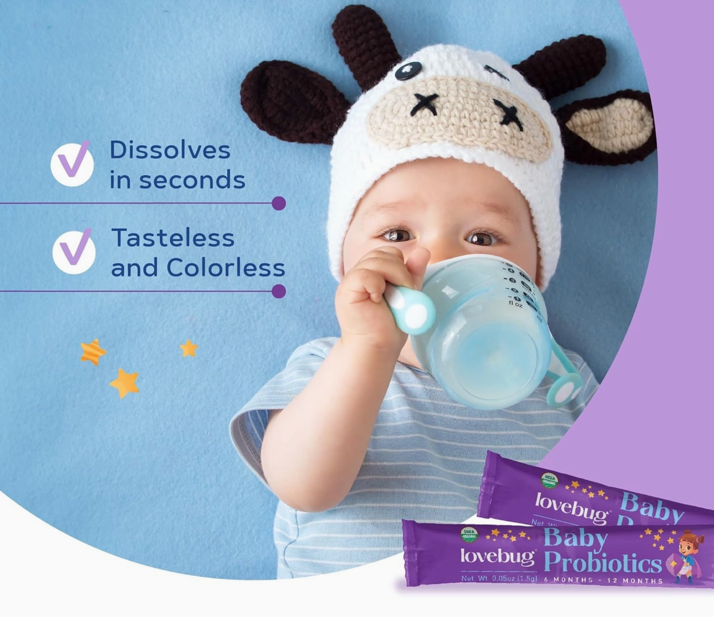 Baby Probiotics 6-12 Months Organic (Powder)