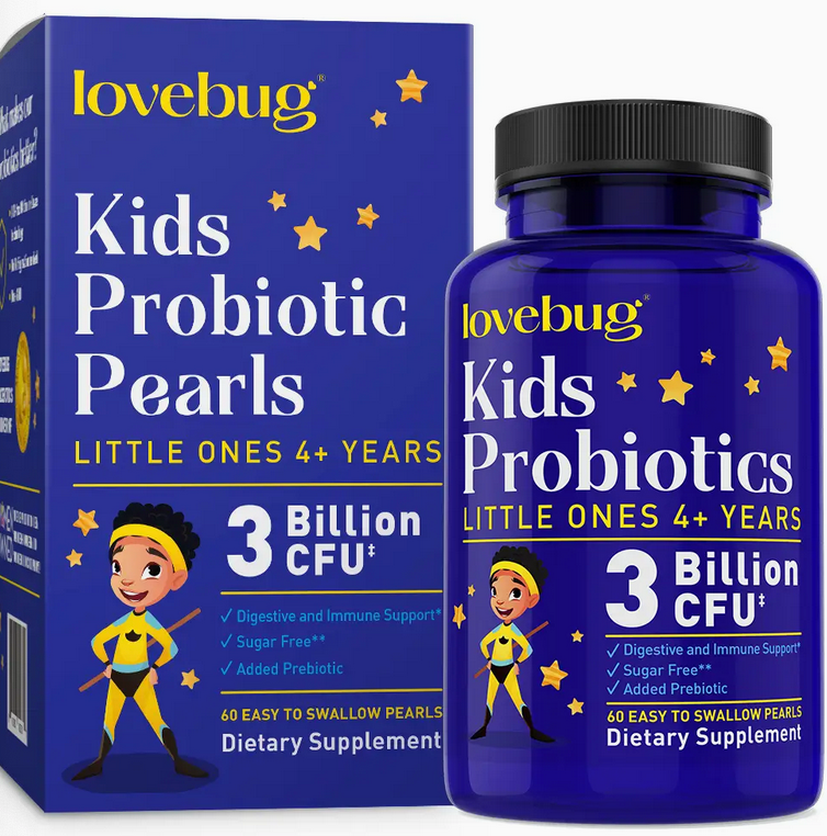 Kids Probiotics - Easy-To-Swallow Spheres