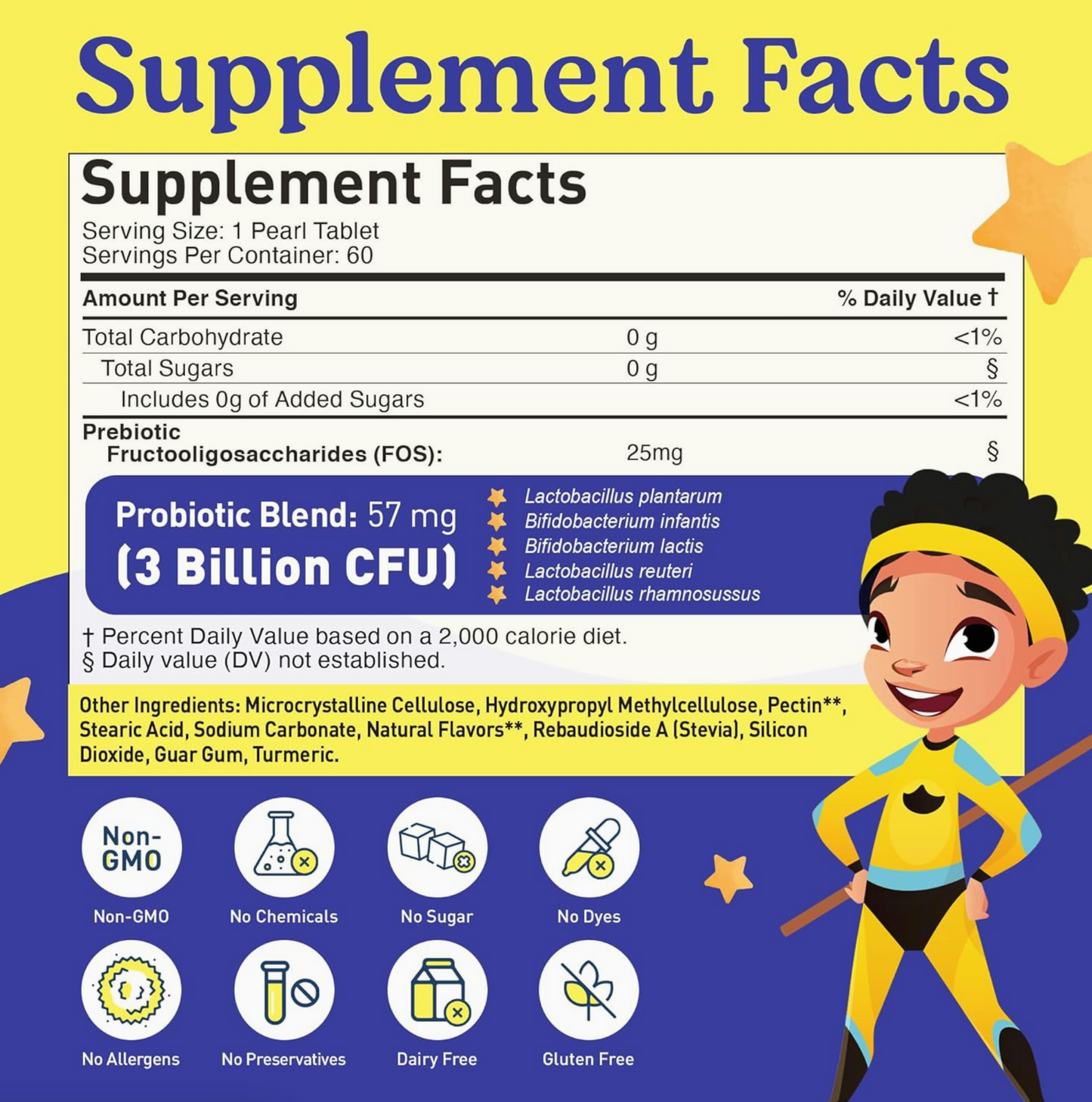 Kids Probiotics - Easy-To-Swallow Spheres