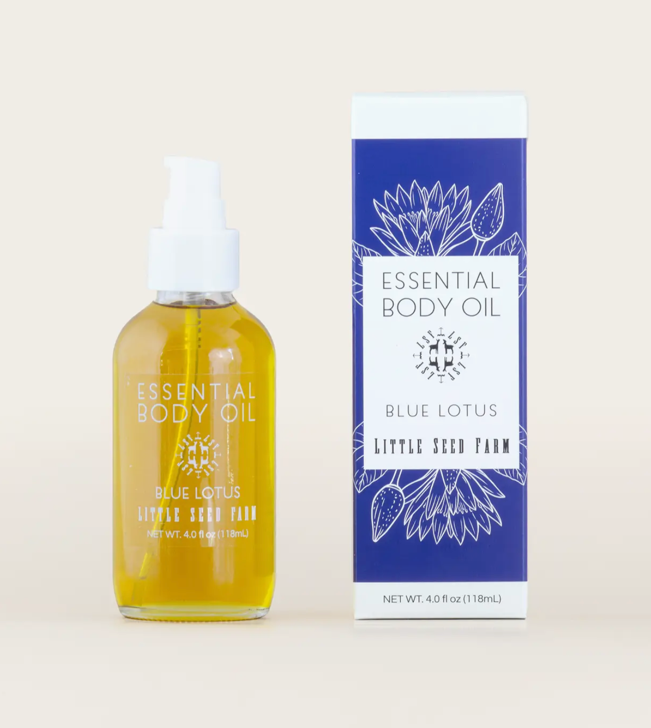 Blue Lotus Essential Body Oil - 4oz