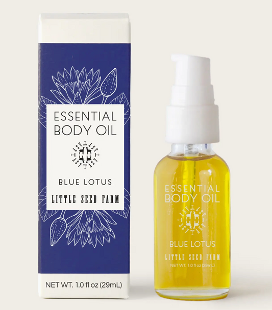 Mini Blue Lotus Essential Body Oil - 1oz