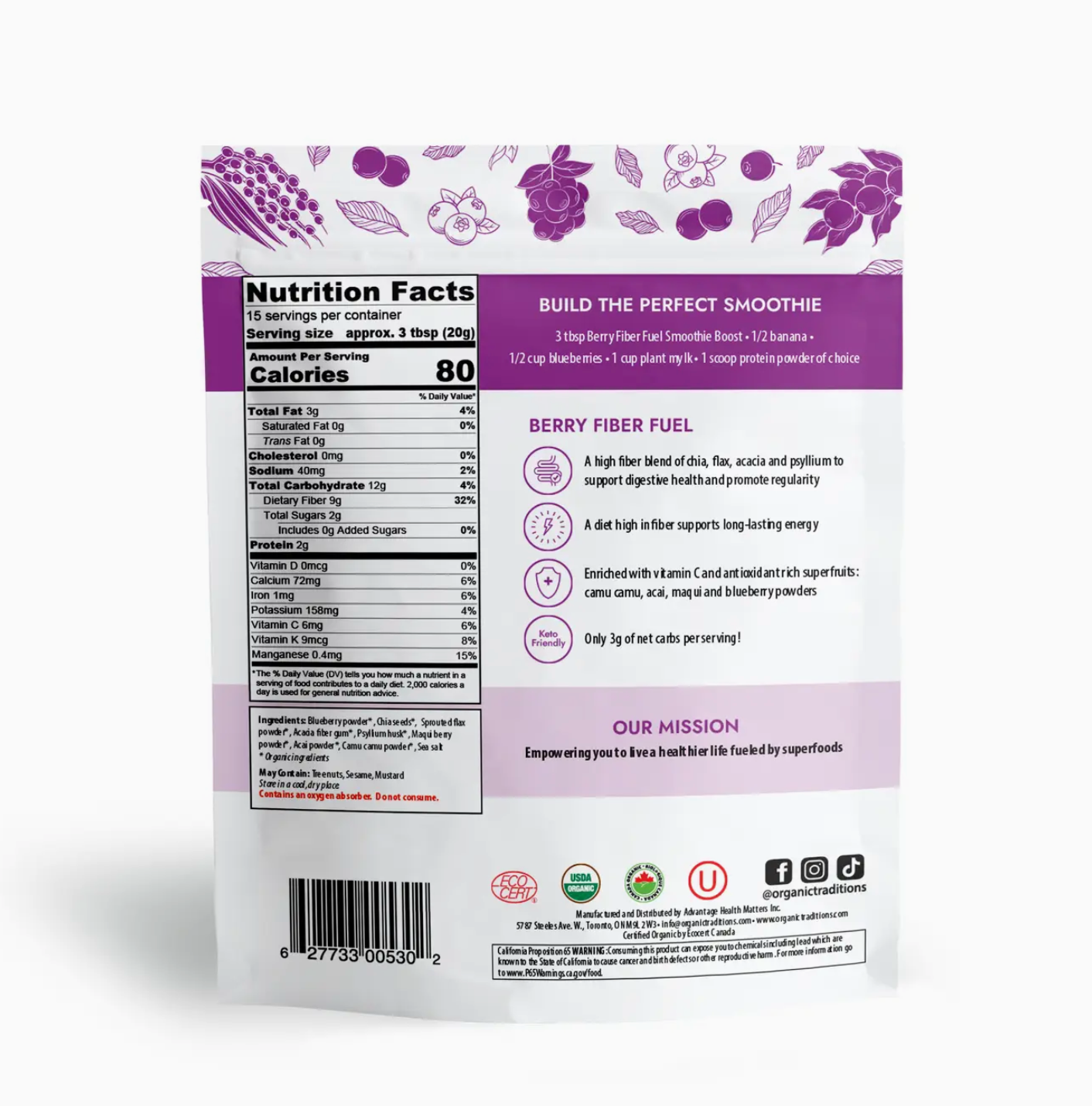Veselbrandstof Smoothie Boost