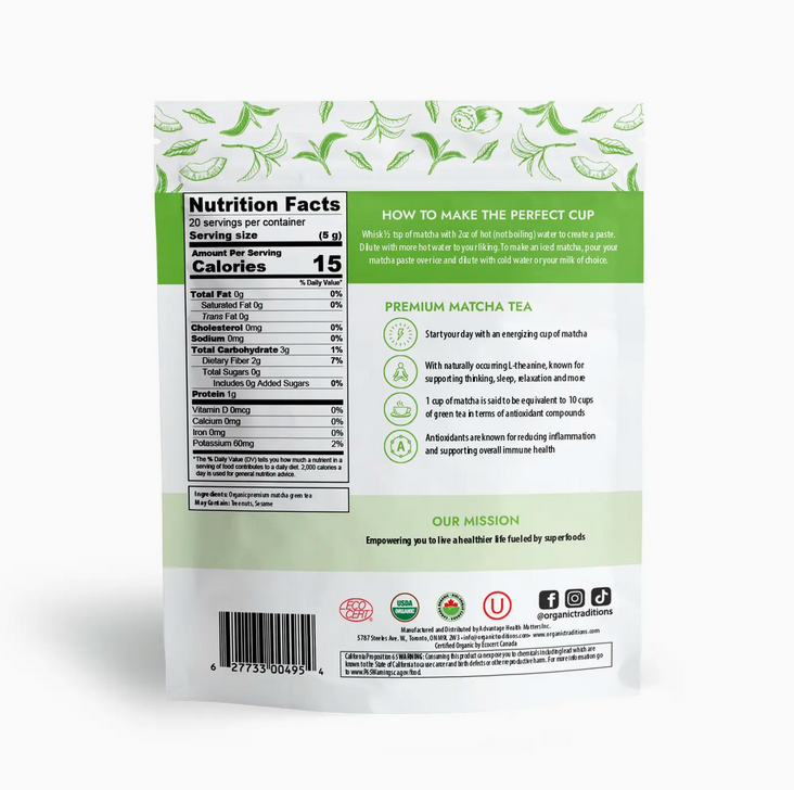 Premium Matcha Tea