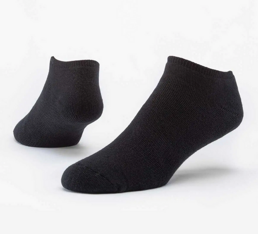 Organic Cotton Solid Footie Socks - Medium
