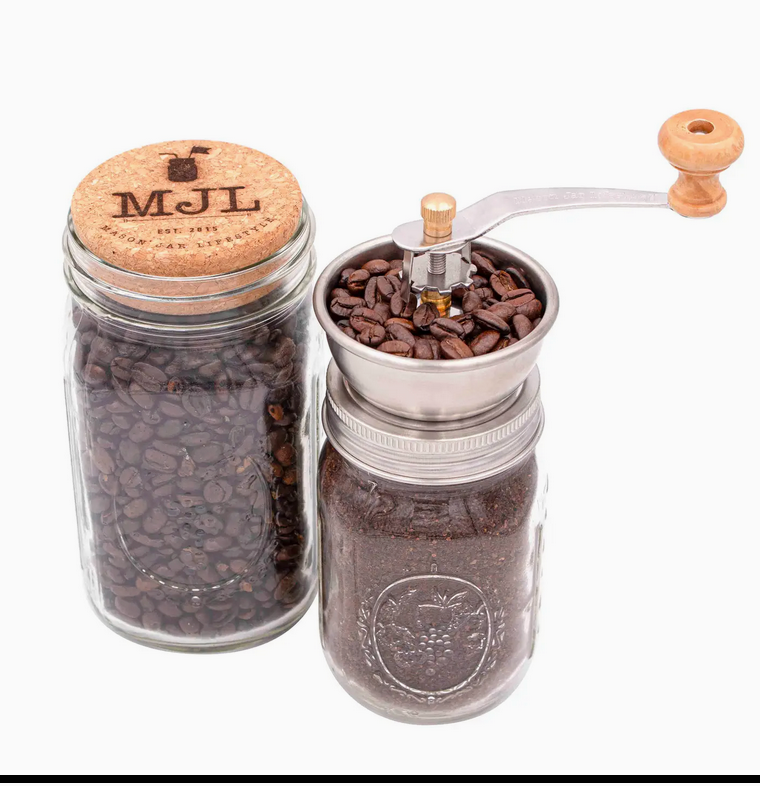Coffee and Spice Grinder Lid For Mason Jars