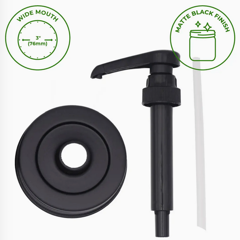 Food Grade Dispenser Pump For Mason Jars