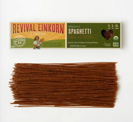 Organic Einkorn Spaghetti Gluten AA
