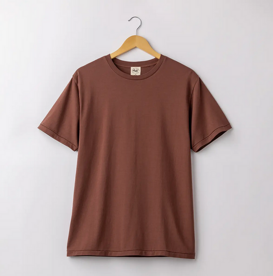 Organic Cotton - Classic Crew Neck Tee Medium