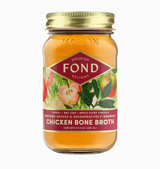 Fennel & Bay Leaf Pasture-Raised Chicken Bone Broth 14oz