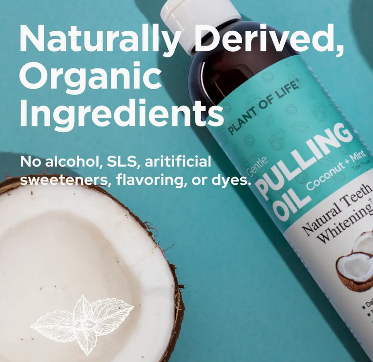 Natural Mouth Pulling Oil | Ayurvedic and Mint - 240ml