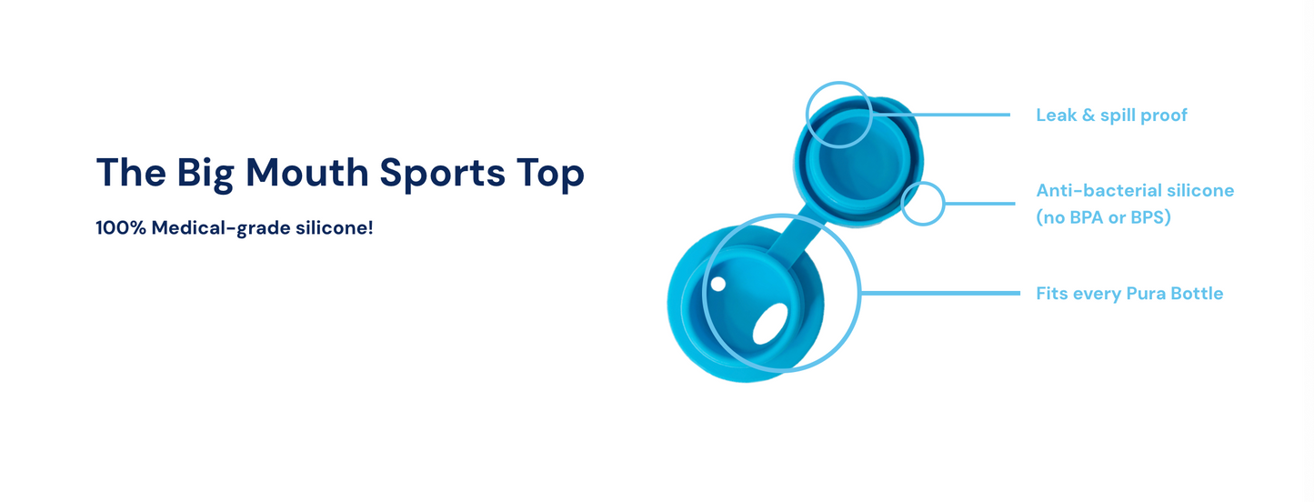 Stainless Steel Big Mouth® Sport 22oz Insulated Bottle