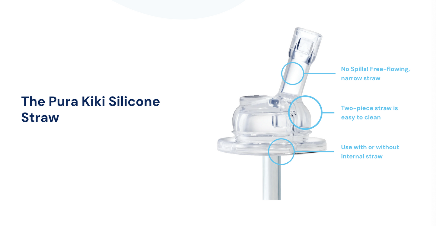 Stainless Steel Kiki™ 11oz Kiddo Straw Bottle