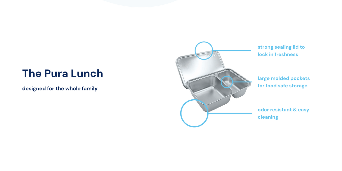 Pura® Lunch Containers