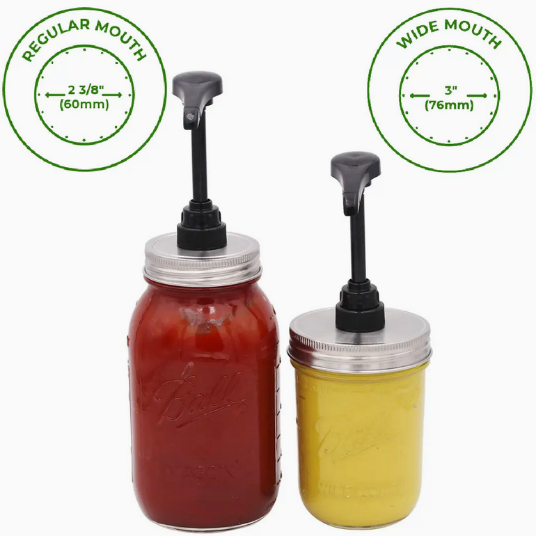 Food Grade Dispenser Pump For Mason Jars