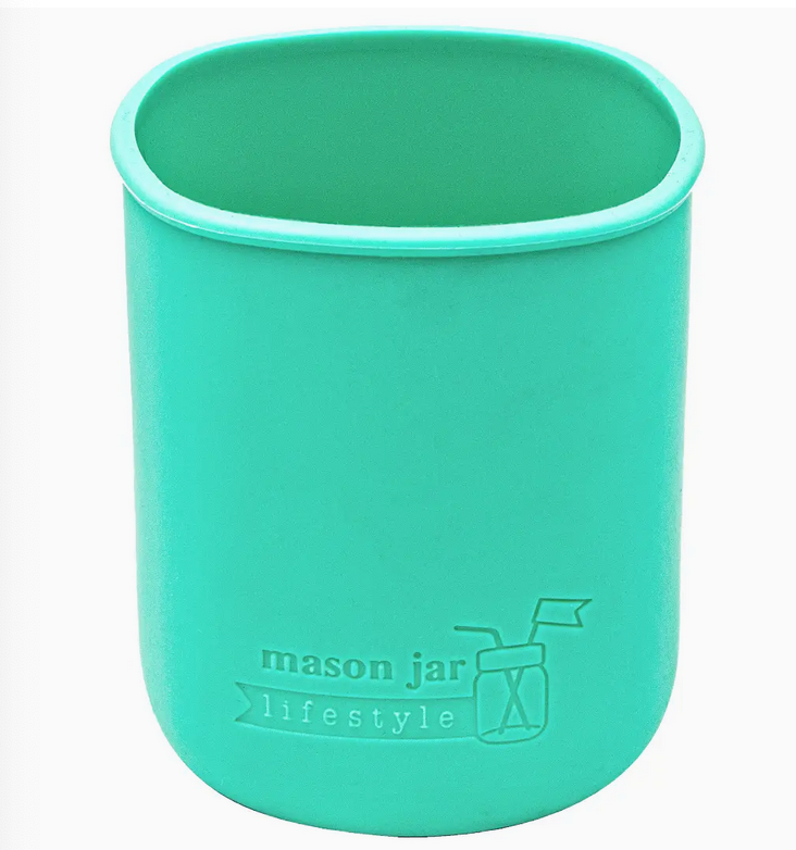 Silicone Sleeve For Regular/Wide Mouth Quart 32oz Mason Jars