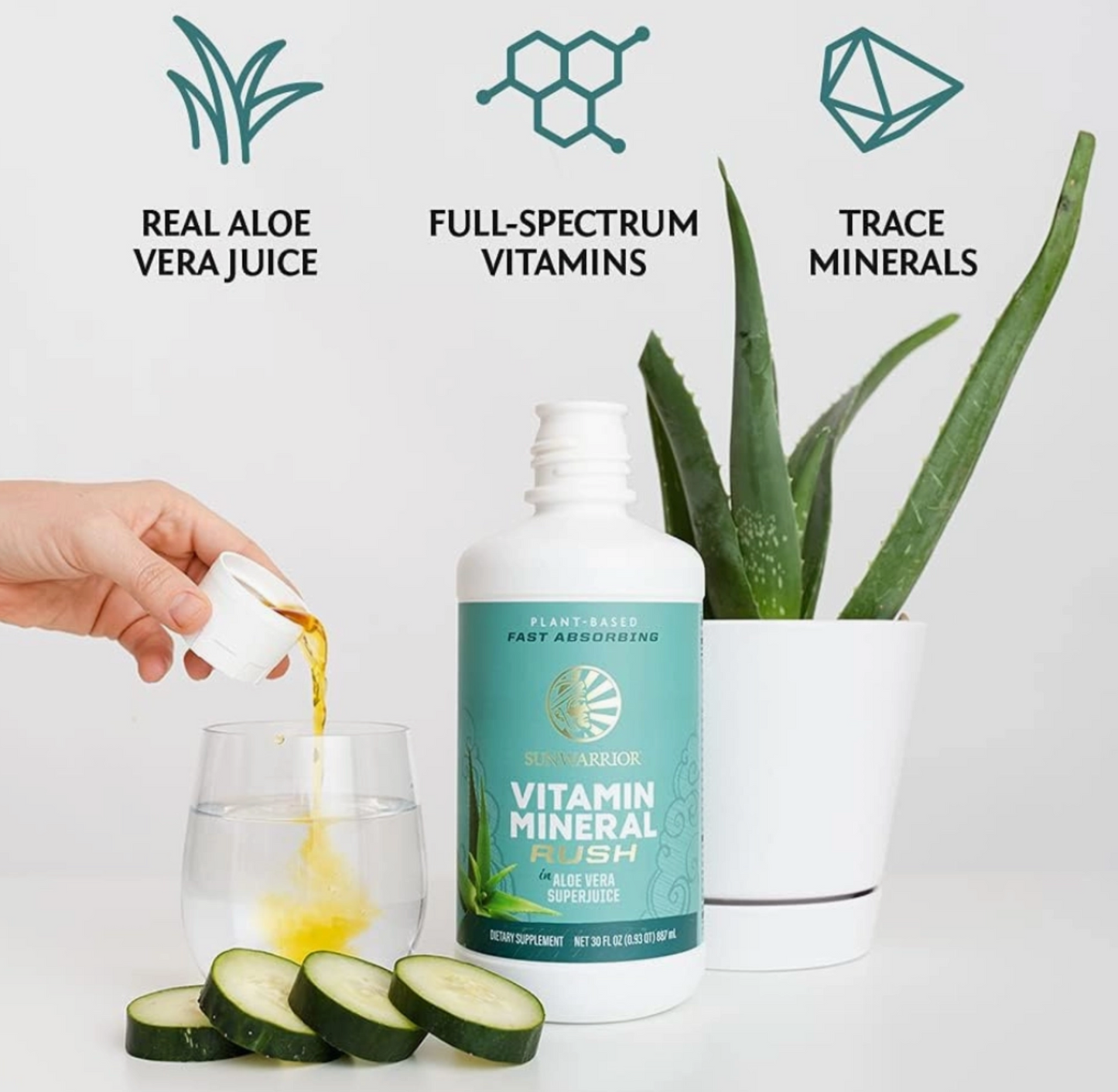 Liquid Vitamin Mineral Rush - Aloe Vera Juice