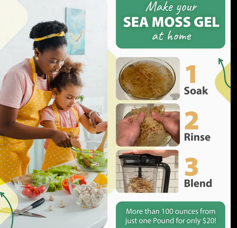Sea Moss - Crafted Raw