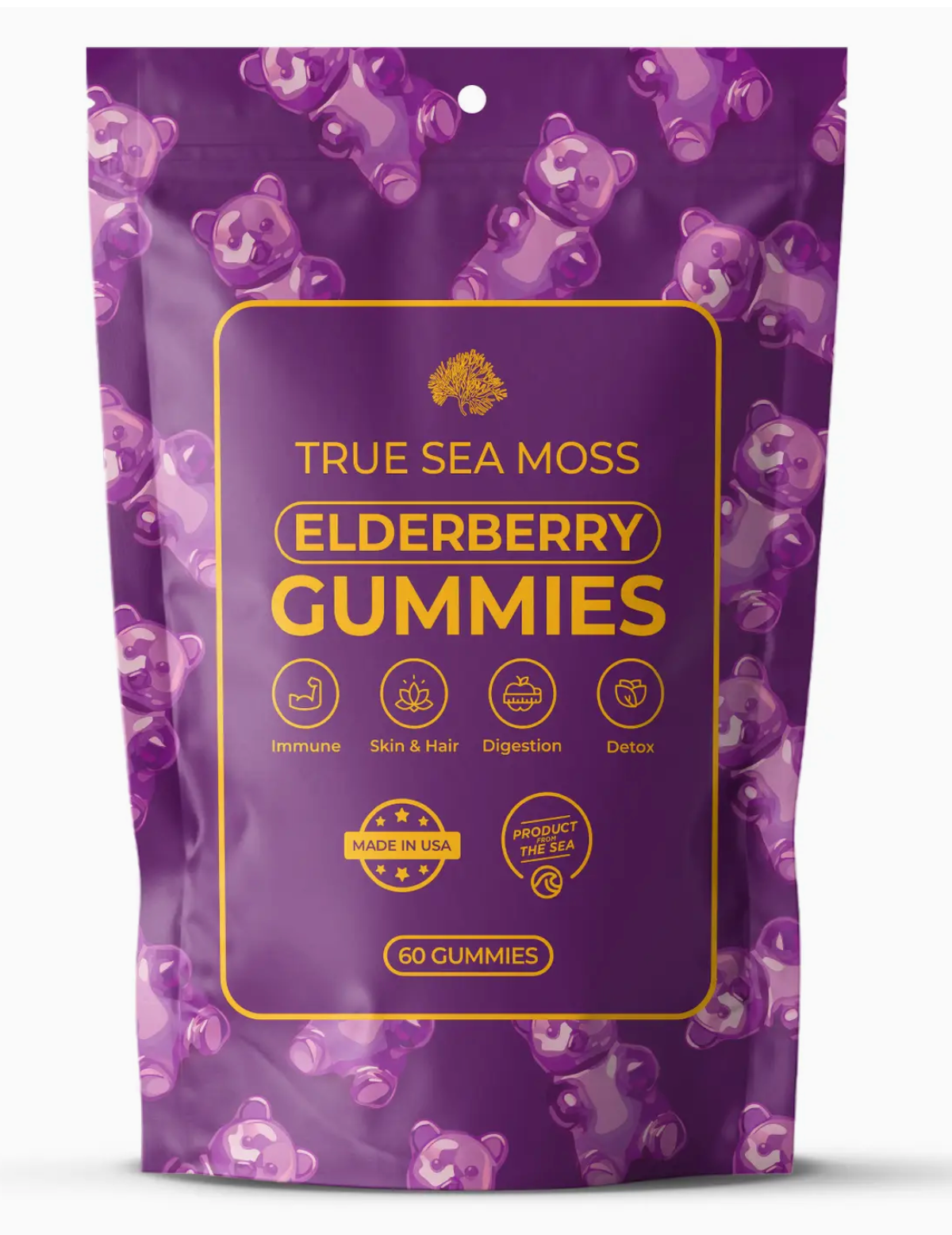Sea Moss & Elderberry Gummies On the Go!
