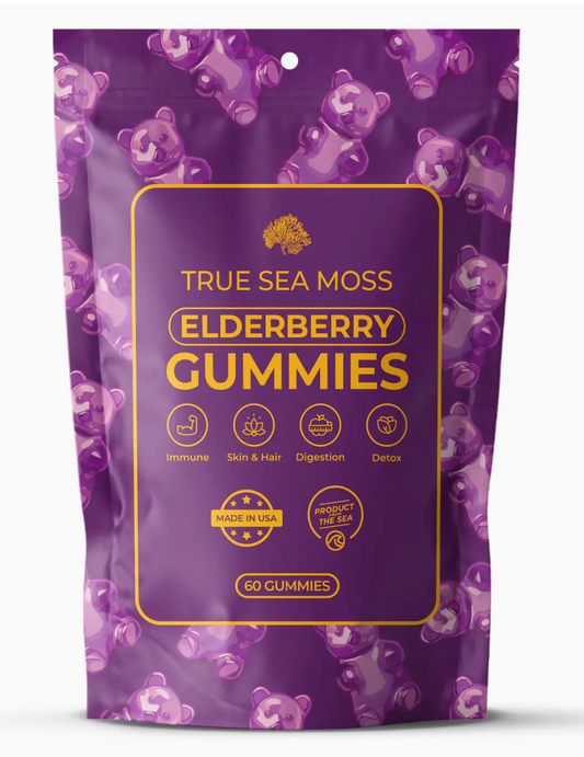 Sea Moss & Elderberry Gummies On the Go!