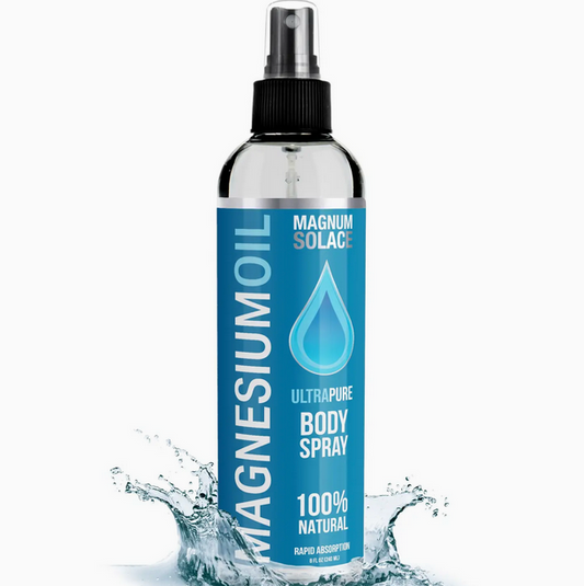 Magnesium Oil Spray For Restless Legs, Sleep, Muscle Relief