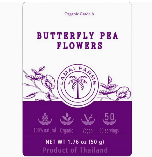 Organic Dried Butterfly Pea Flower