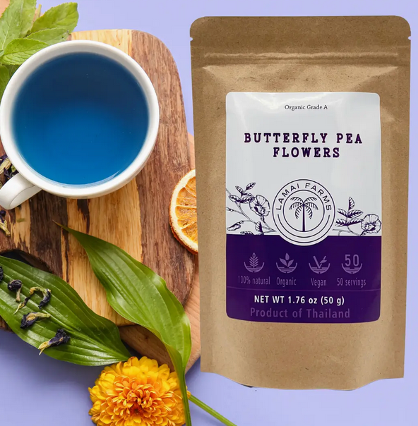 Organic Dried Butterfly Pea Flower