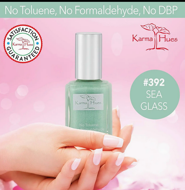 Karma Organic Natural Nontoxic Sea Glass - Nail Polish