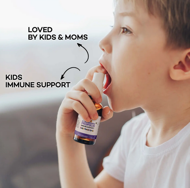 Elderberry+Propolis Kids Daily Throat Spray, 1 Fl oz
