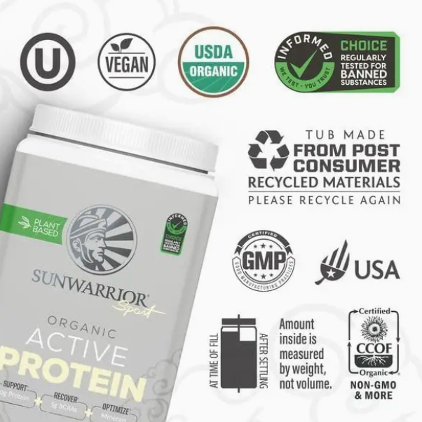 Protein - Vanilla - Plant-Based, Gluten-Free