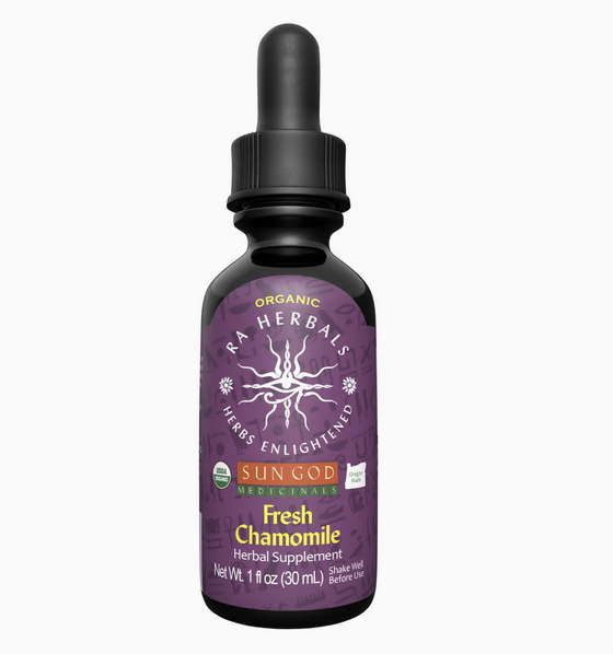 Organic Fresh Chamomile Tincture 1oz