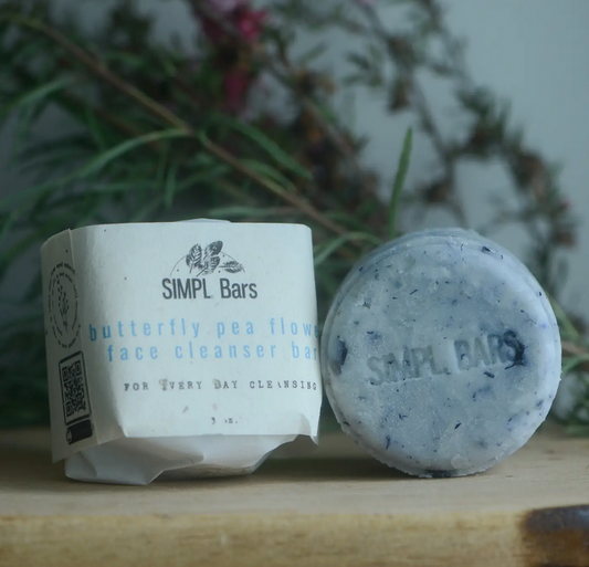 Butterfly Pea Flower Antioxidant Face Wash Bar