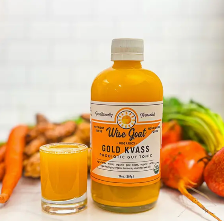Probiotic - Golden Kvass - Wellness Juice/Tonic