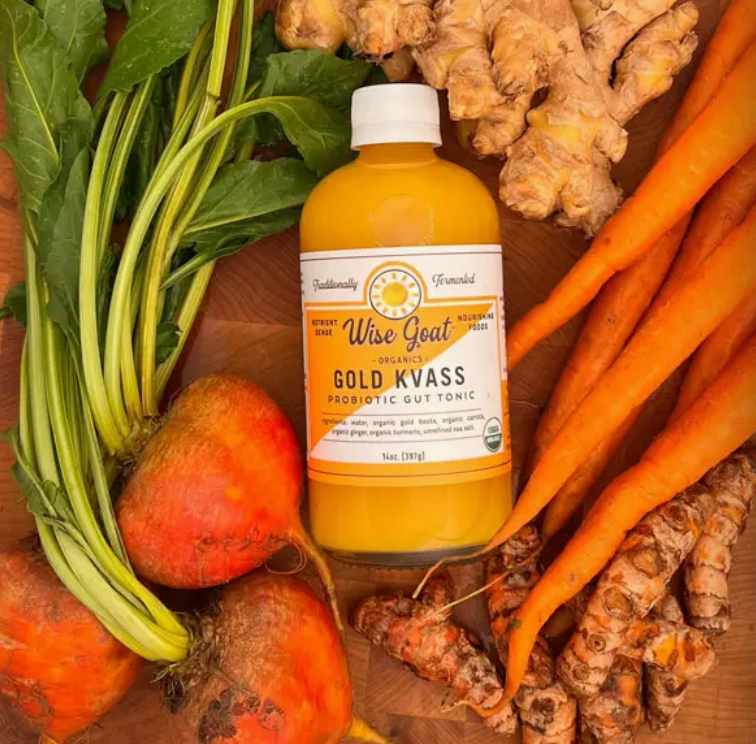 Probiotic - Golden Kvass - Wellness Juice/Tonic
