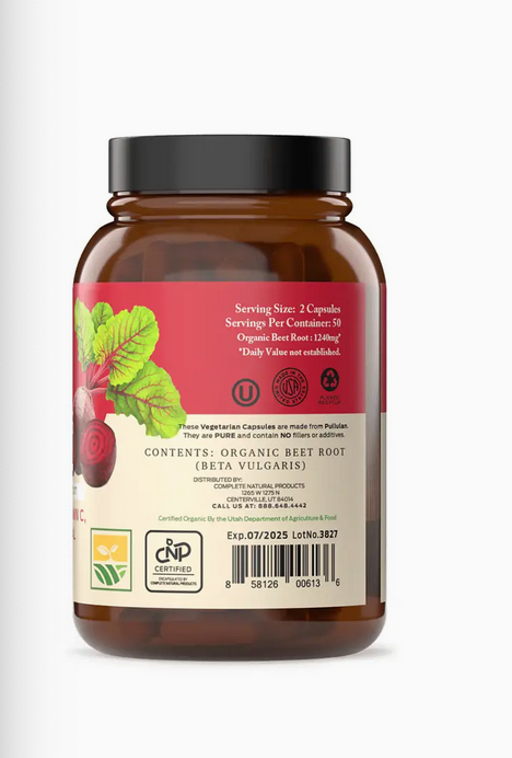 Organic Beet Capsules