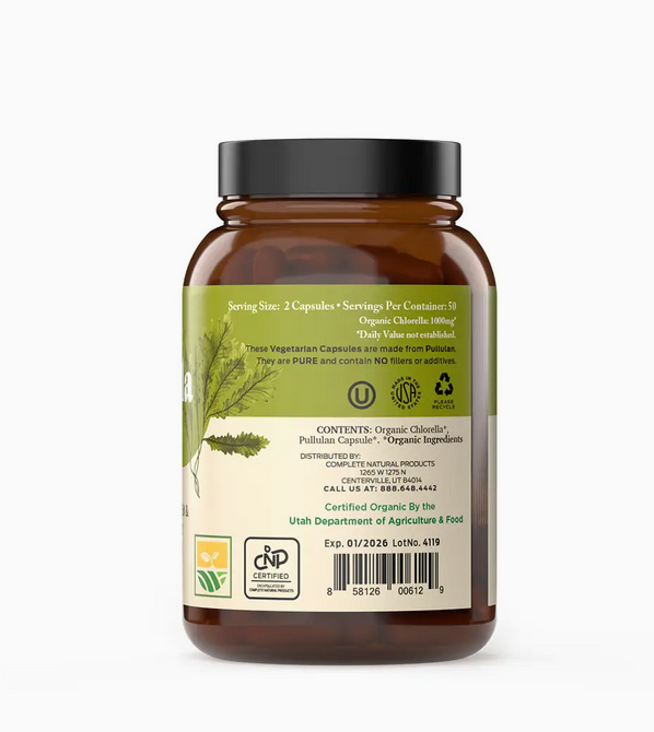 Organic Chlorella Capsules