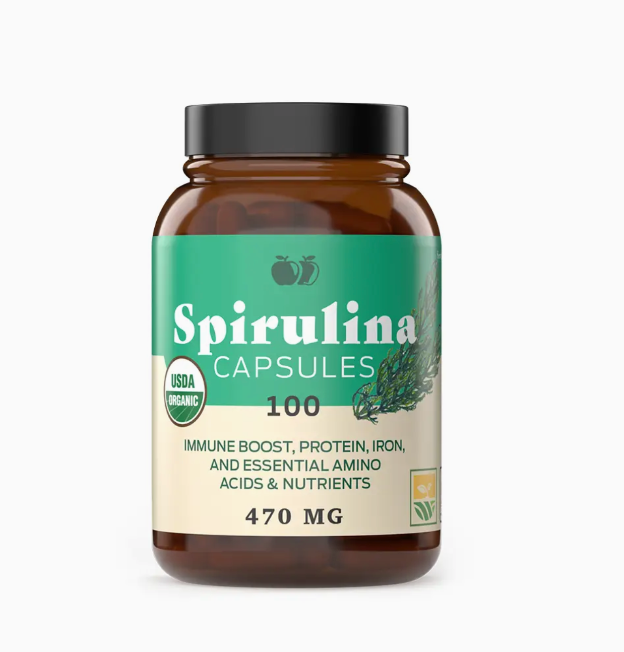 Organic Spirulina Capsules