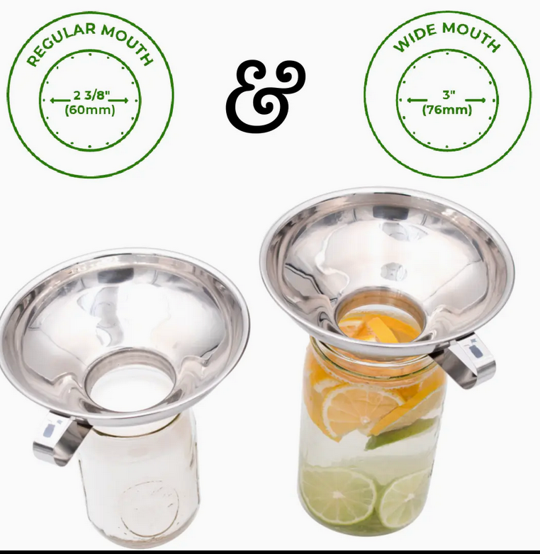 Stainless Steel Funnel For Mason Jars